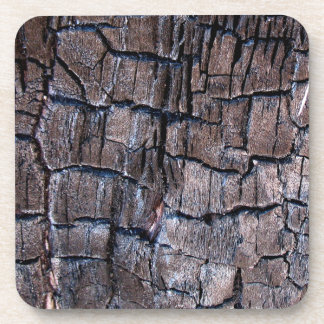 Dessous-de-verre Bois brûlé