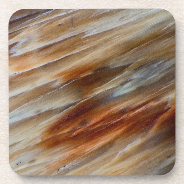 Dessous-de-verre Bois pétrifié déchiqueté (Devant)