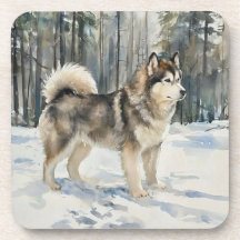 Boîte à bijoux Alaskan Malamute