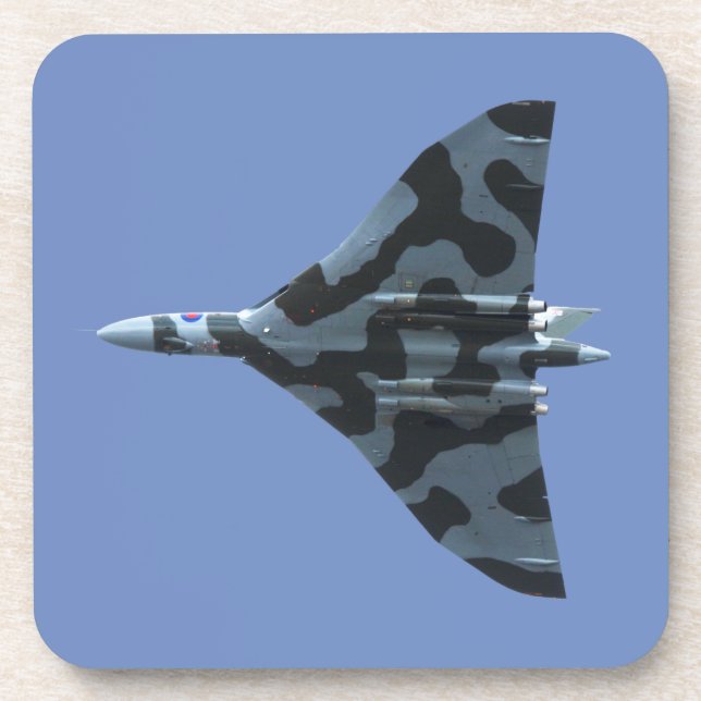 Dessous-de-verre Bombardier Vulcain en vol (Devant)