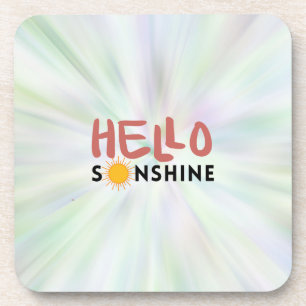 Dessous-de-verre Bonjour Sonshine, Sun Rays, Vues d'été