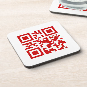 Dessous-de-verre Bonne année ! — Code QR