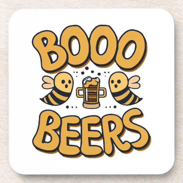Dessous-de-verre Boo Bees (Devant)