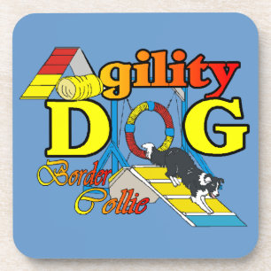 Dessous-de-verre Bordure Collie Agilité
