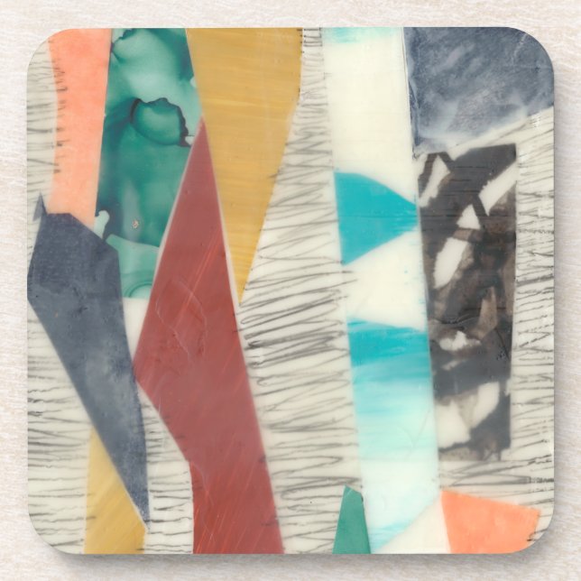 Dessous-de-verre Bordure couleur II (Devant)