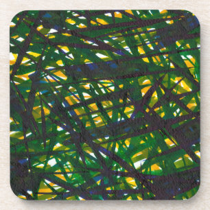 Dessous-de-verre Bosquet vert II