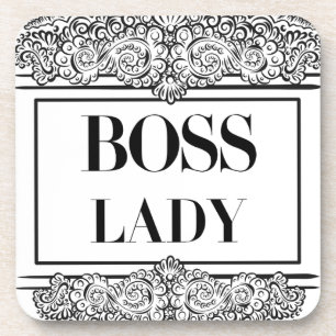 Dessous-de-verre Boss Lady - Élégante autonomisation