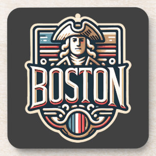 Dessous-de-verre Boston Massachusetts Paul Revere