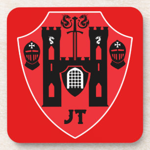 Dessous-de-verre Bouclier Knights personnalisable