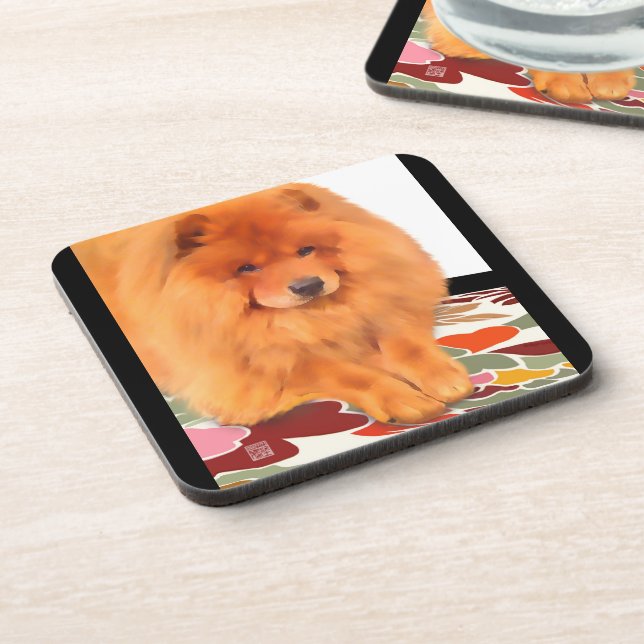 Dessous-de-verre Bouffe de heARTdog de CASEY (Côté gauche)