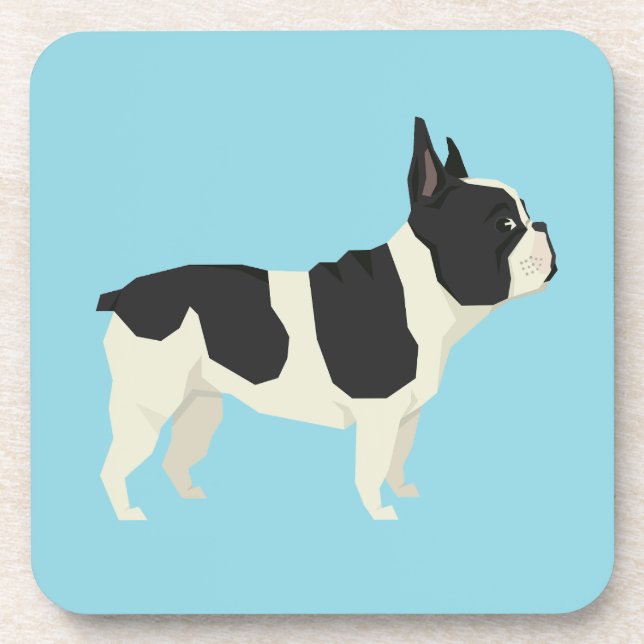 Dessous-de-verre Bouledogue français (Devant)