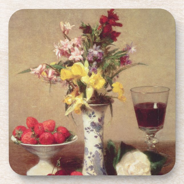 Dessous-de-verre Bouquet de fiançailles (Devant)