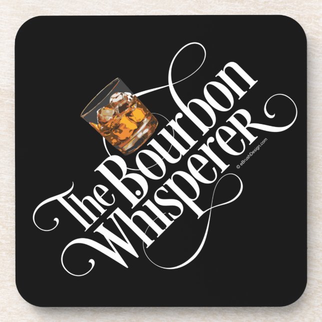 Dessous de verre Bourbon Whisperer (Devant)