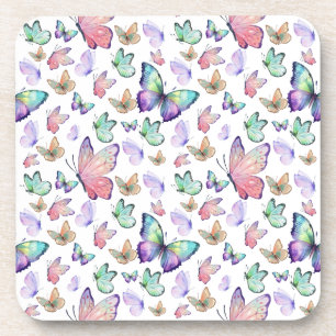 Dessous-de-verre Bouteilles d'aquarelle Motif sans couture