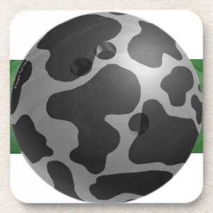 Dessous-de-verre Bowling Ball Cow Grey