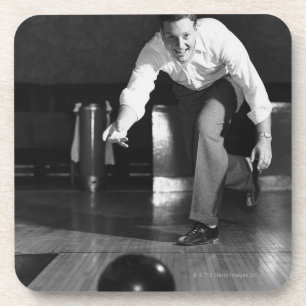 Dessous-de-verre Bowling d'homme