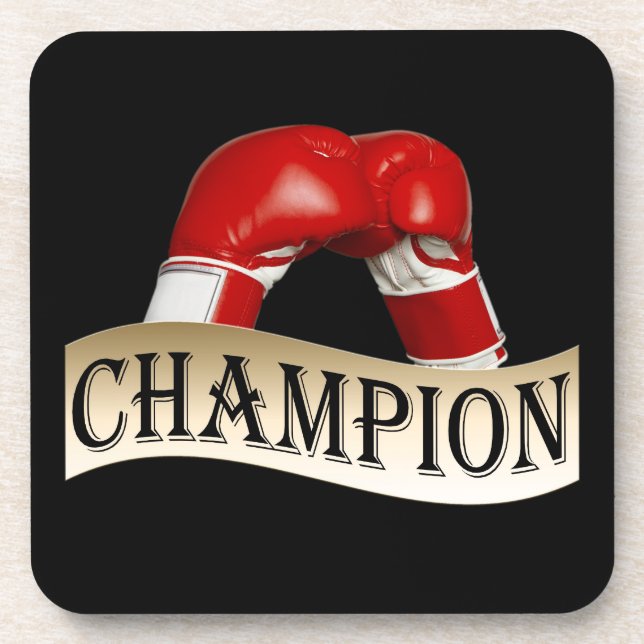 DESSOUS-DE-VERRE BOXING (Devant)