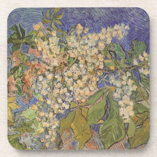 Dessous-de-verre Branches de marronnier en fleurs par Vincent van G