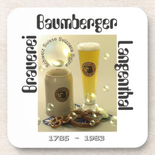 Dessous-de-verre Brasserie de Baumberger Langenthal Kork