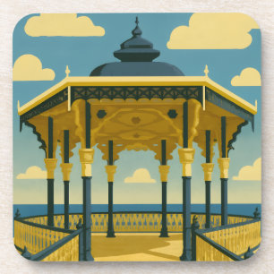 Dessous-de-verre Brighton Bandstand - Art de l'architecture côtière
