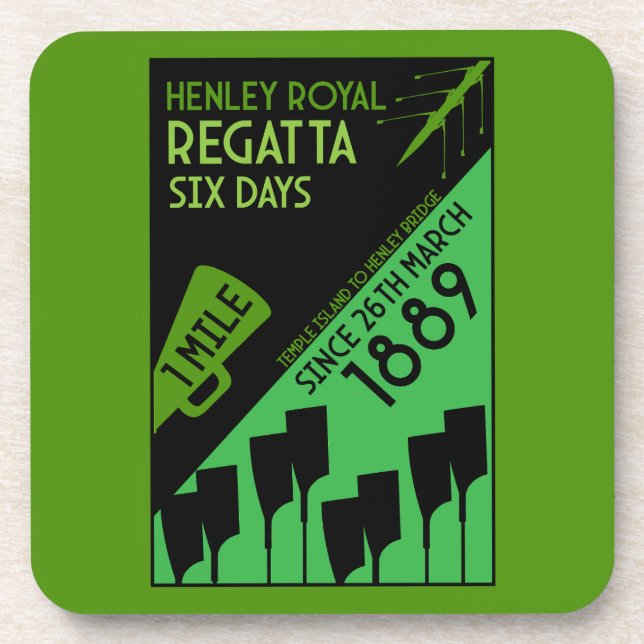 Dessous-de-verre British River Thames Regatta (Devant)