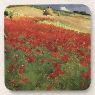 Dessous-de-verre BRUCE, William coquelicots rouges fleurs pavots