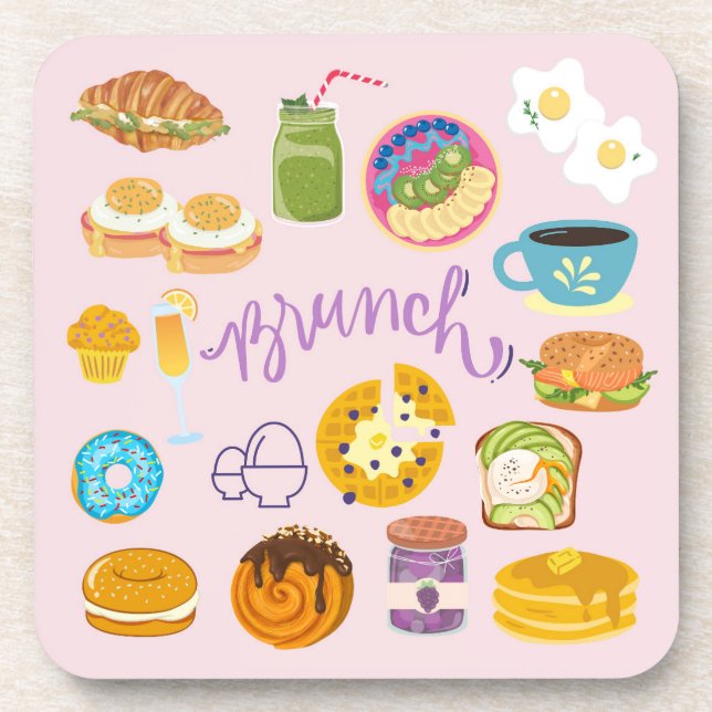 Dessous-de-verre Brunch Gang (Devant)