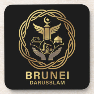 Dessous-de-verre Brunei Darusslam Asie du Sud-Est