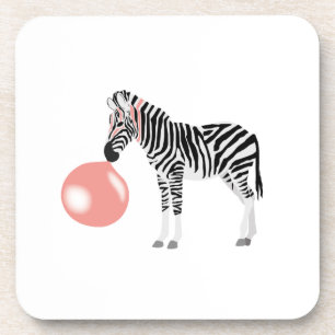 Dessous-de-verre Buble Gum Zebra Blowbble
