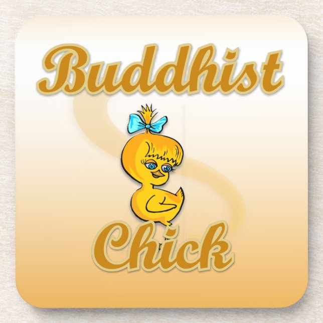 Dessous-de-verre Buddhist Chick (Devant)
