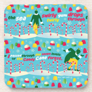 Dessous-de-verre Buddy le Motif Elf Candy