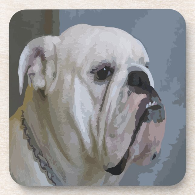 Dessous-de-verre bulldog (Devant)