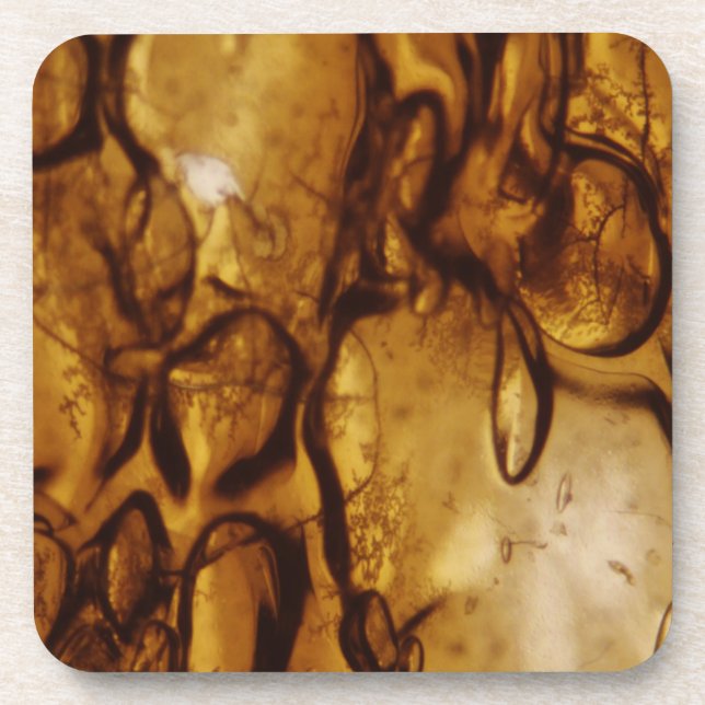 Dessous-de-verre Bulles d'ambre (Devant)