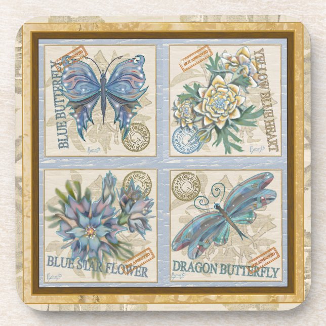 Dessous-de-verre Bureau de création G (Devant)