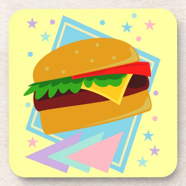 Dessous-de-verre Burger Mignon Délicieux (Devant)