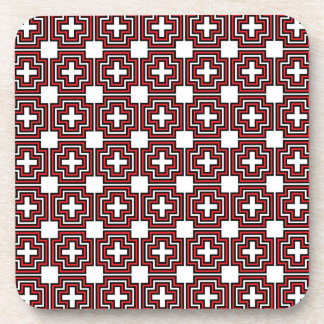 Dessous-de-verre C&S Rouge