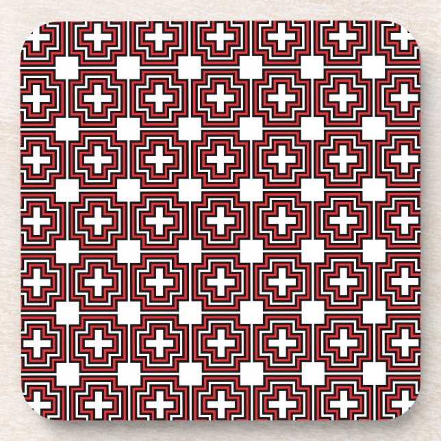 Dessous-de-verre C&S Rouge (Devant)