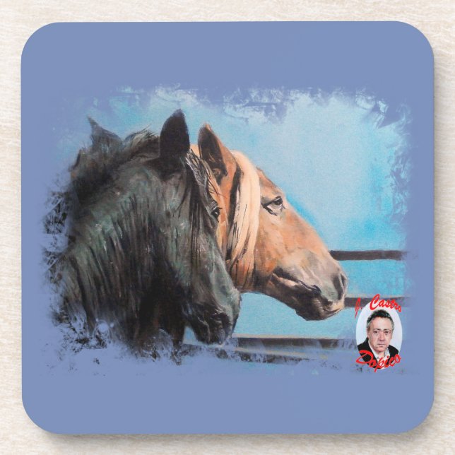 Dessous-de-verre Caballos/Cabalos/Chevaux (Devant)