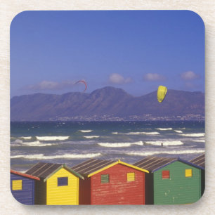 Dessous-de-verre Cabanons de plage de la baie St. James, près du Ca