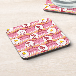 Dessous-de-verre cacahuètes   Snoopy & Woodstock Tropical Cutie