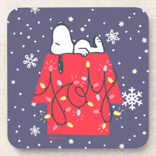 Dessous-de-verre cacahuètes Snoopy's Holiday Dreamer