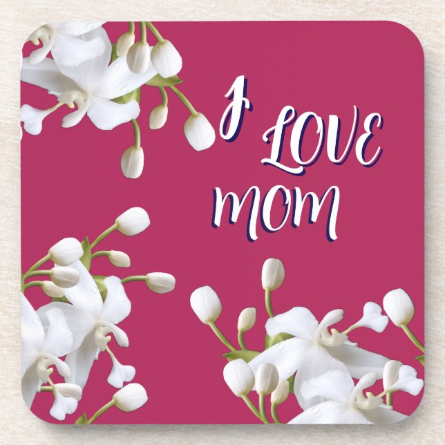 DESSOUS-DE-VERRE CADEAU D'AMOUR SPÉCIAL POUR MAMAN (Devant)