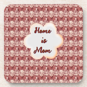 Dessous-de-verre Cadeau floral personnalisé et sur mesure pour la f