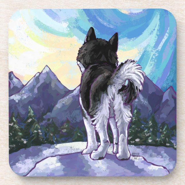 Dessous-de-verre Cadeaux et accessoires Husky (Devant)