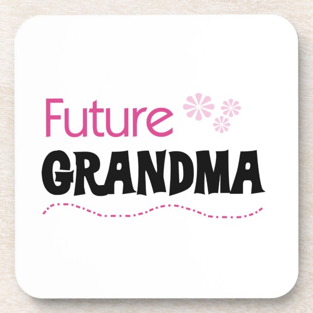 Dessous-de-verre Cadeaux futurs de grand-mère (Devant)