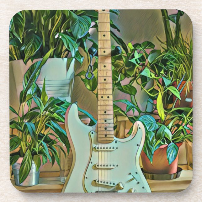 Dessous-de-verre Cadeaux guitaristes (Devant)