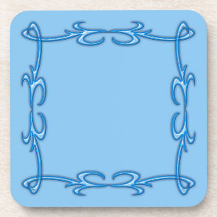 Dessous-de-verre Cadre bleu