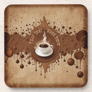 Dessous-de-verre Café personnalisé
