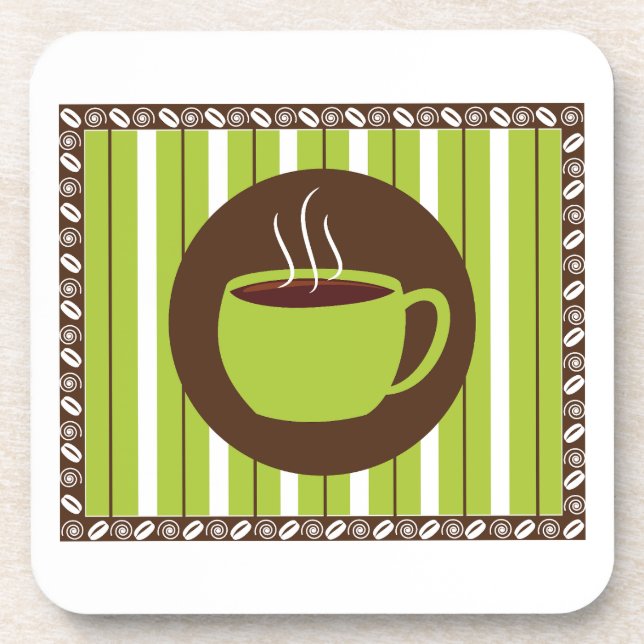 Dessous-de-verre Café Pinstripe (Devant)