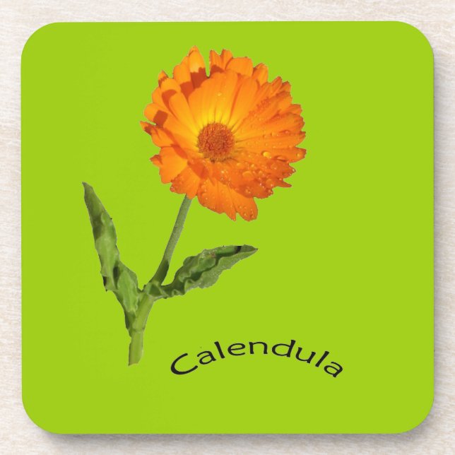 Dessous de verre - Calendula (Devant)